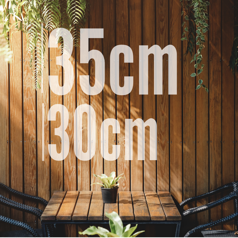 Individuelle Wandbuchstaben Außenbereich