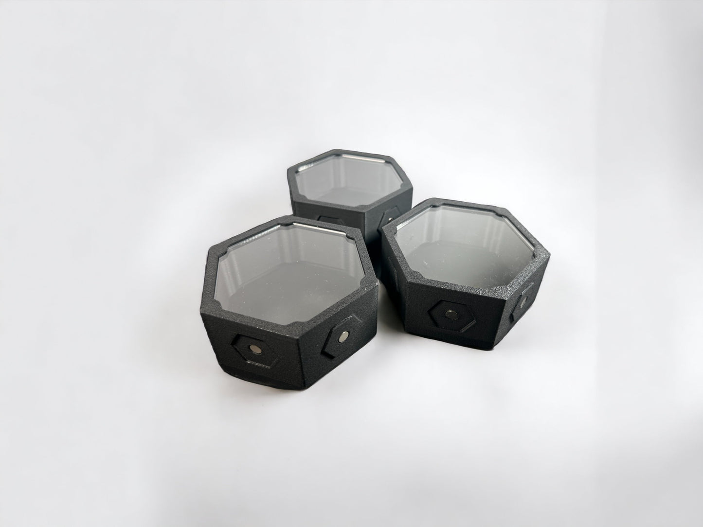 Hexagon Display Case for Collectible Figures - Commercial STL