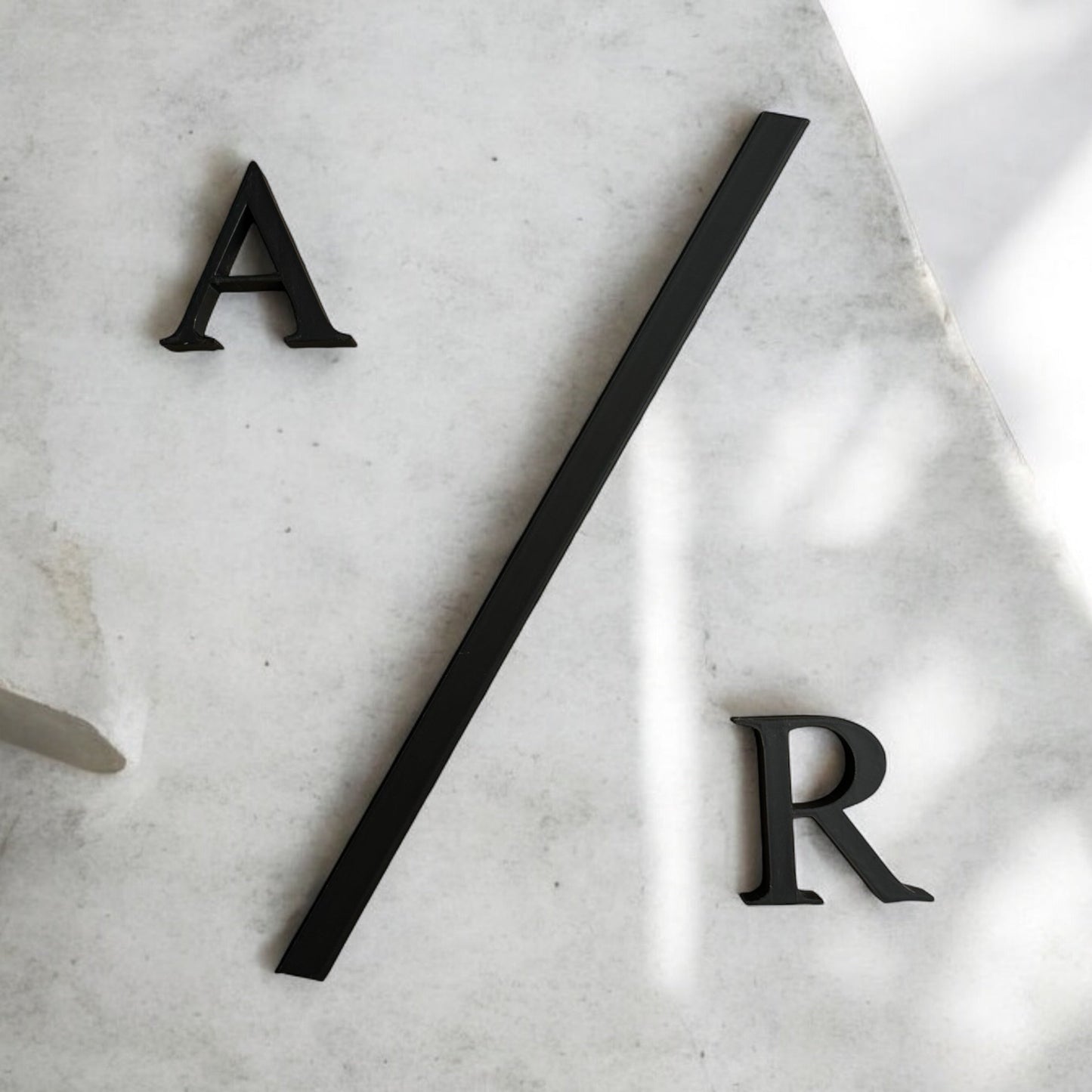Individual 3D Letter Width