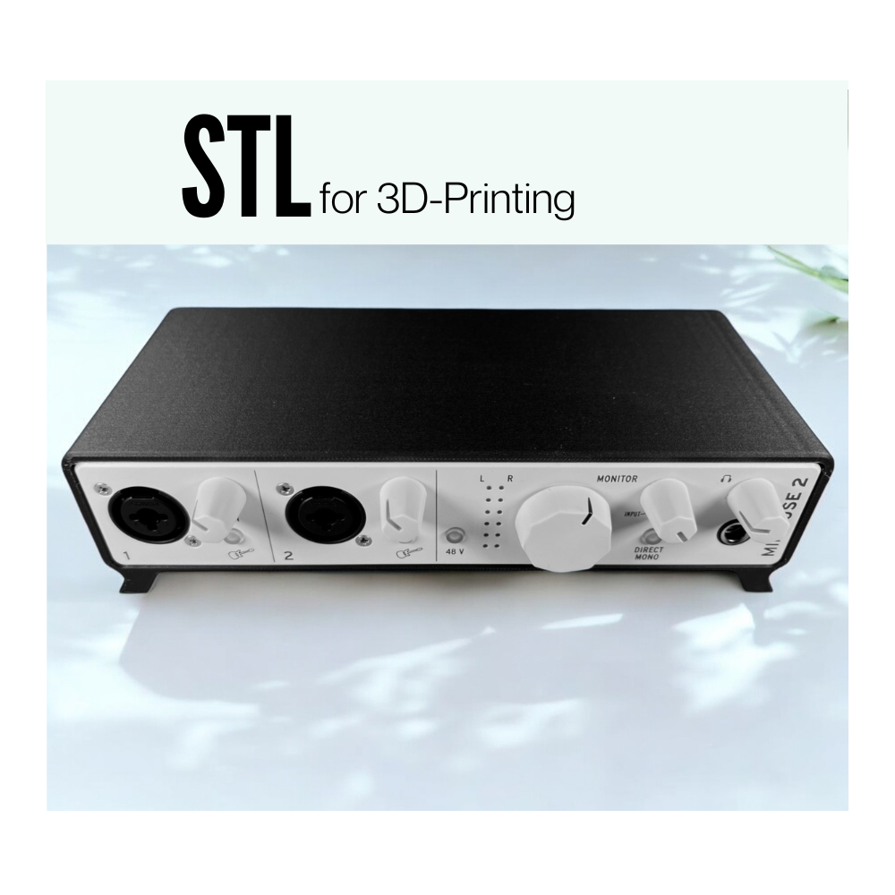 STL ARTURIA MiniFuse 2 audio interface housing stand