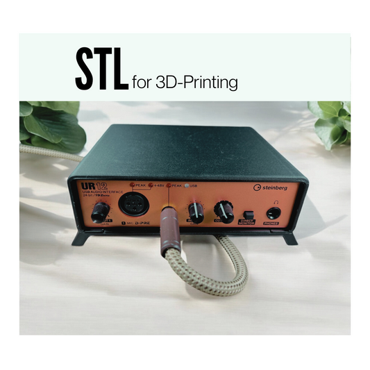 STL Steinberg UR12 audio interface housing stand
