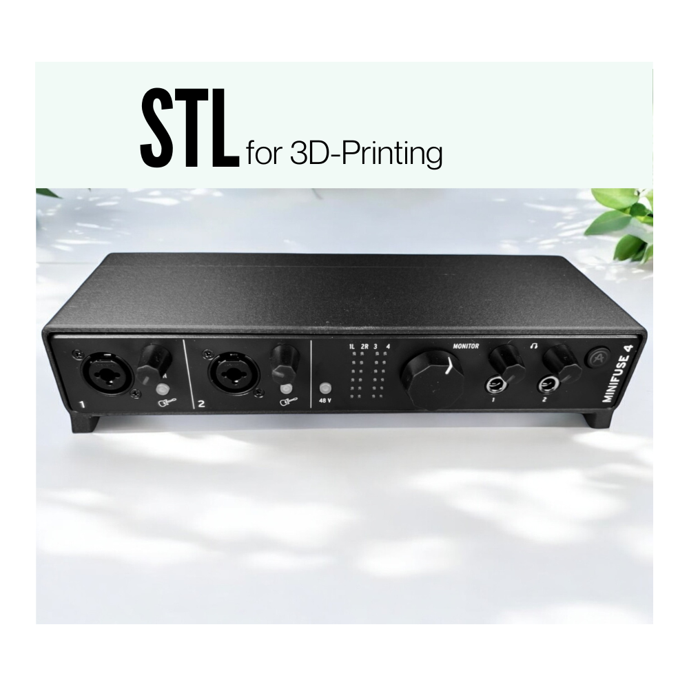STL ARTURIA MiniFuse 4 audio interface housing stand