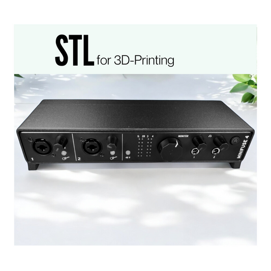 STL ARTURIA MiniFuse 4 audio interface housing stand
