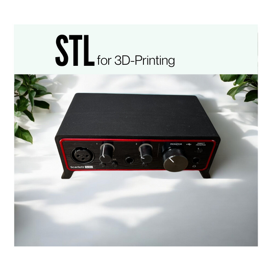 STL Focusrite Stand Solo Gen3 Audio Interface Housing Stand
