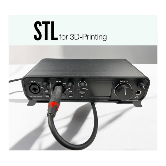 STL MOTU M4 audio interface housing stand
