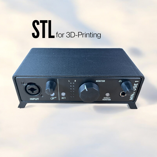 STL ARTURIA MiniFuse 1 audio interface housing stand