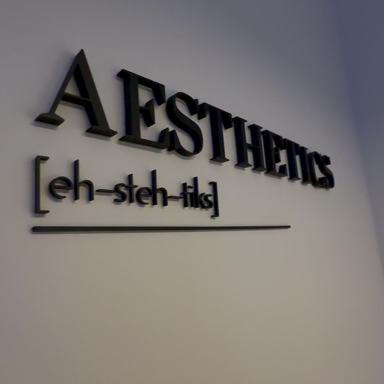 Individual 3D Letter Width